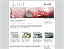 Tablet Screenshot of level5.de